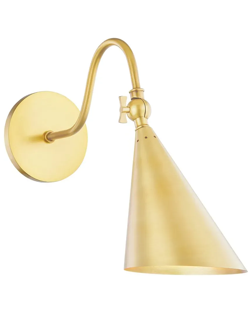 Lupe Wall Sconce - Aged Brass image