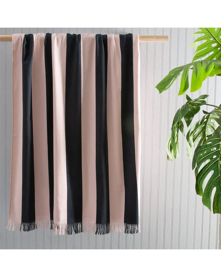 Set of 2 Stripe Hammam Beach Towels - Multicolor, Cotton