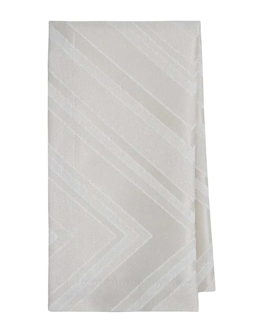 Brussels Set of 4 Napkins - Brown, Cotton