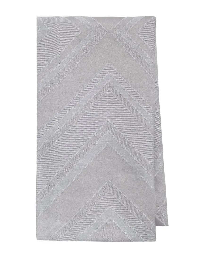 Brussels Set of 4 Napkins - Grey, Cotton