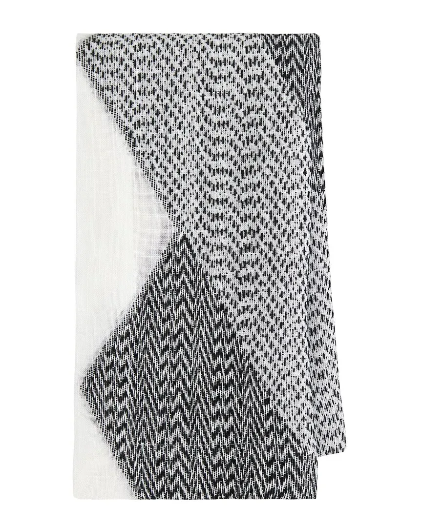 Chelsea Set of 4 Napkins - Black, Linen