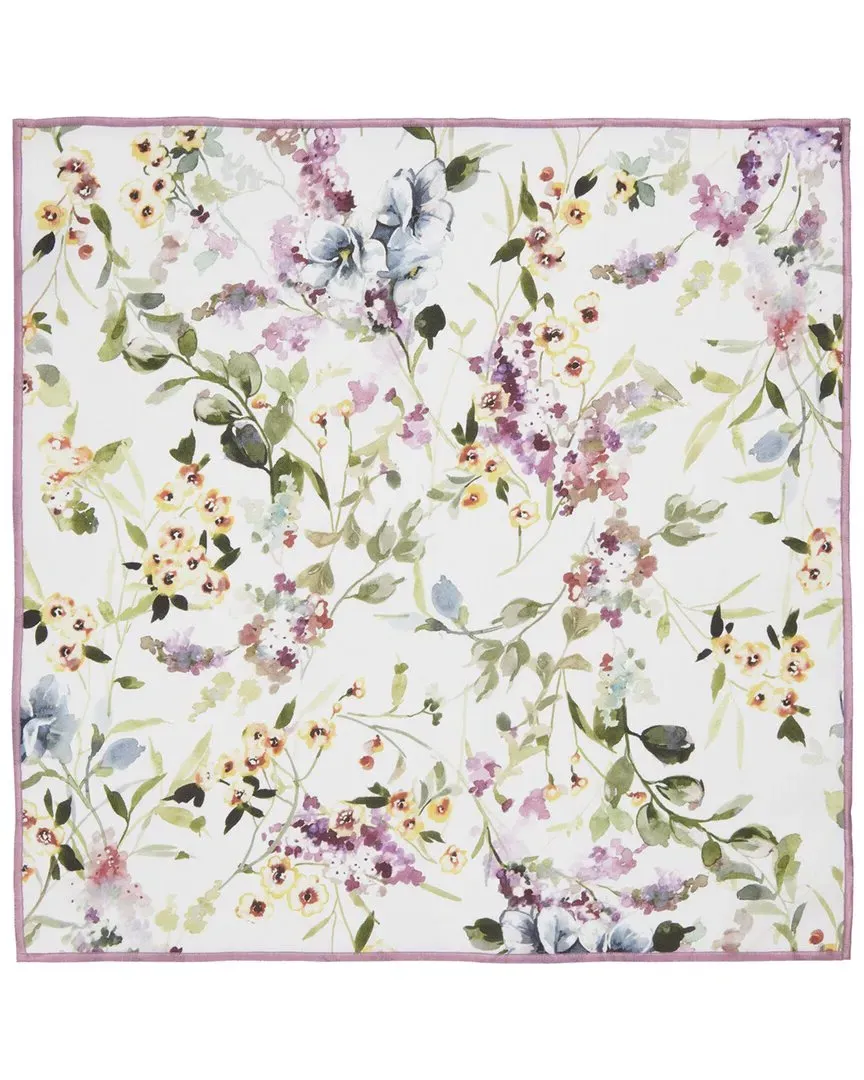 Gardenia Set of 4 Napkins - Pink, Polyester