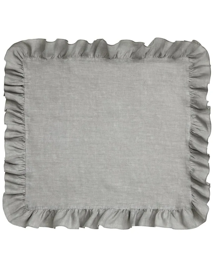 Lucca Set of 4 Napkins - Grey, Linen image