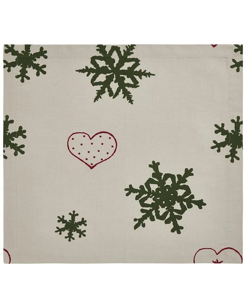 Noelle Set of 4 Napkins - Beige, Cotton