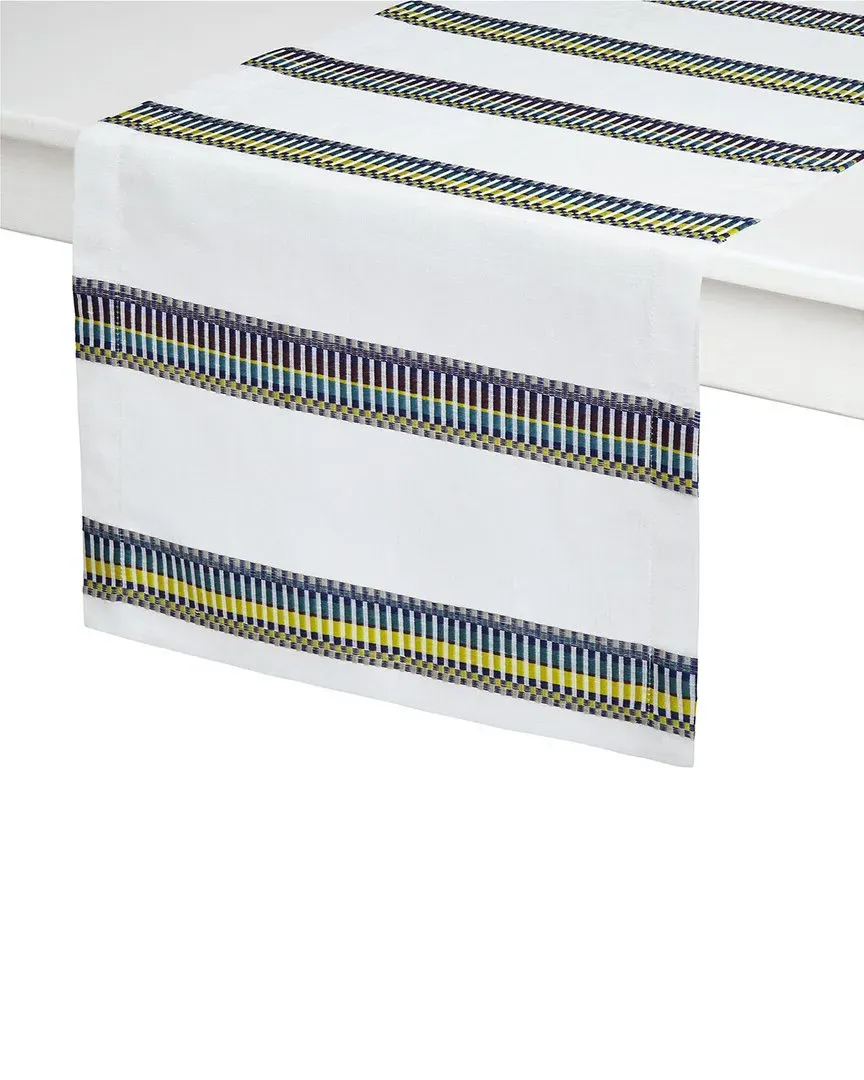 Sicily Table Runner - Purple, Linen image