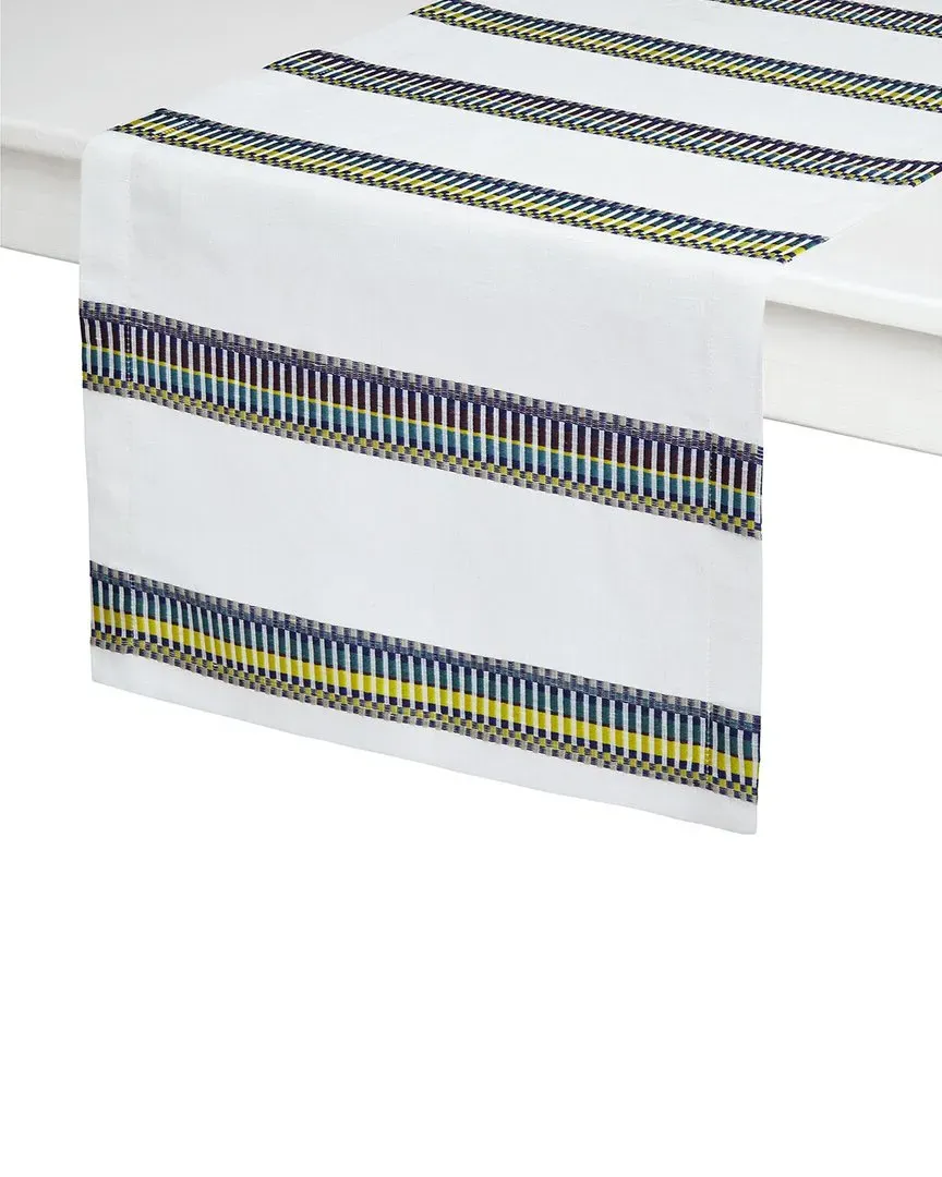 Sicily Table Runner - Purple, Linen