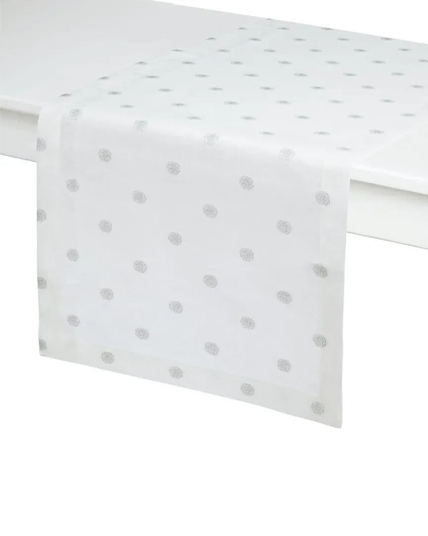 Vogue Table Runner - Silver, Linen