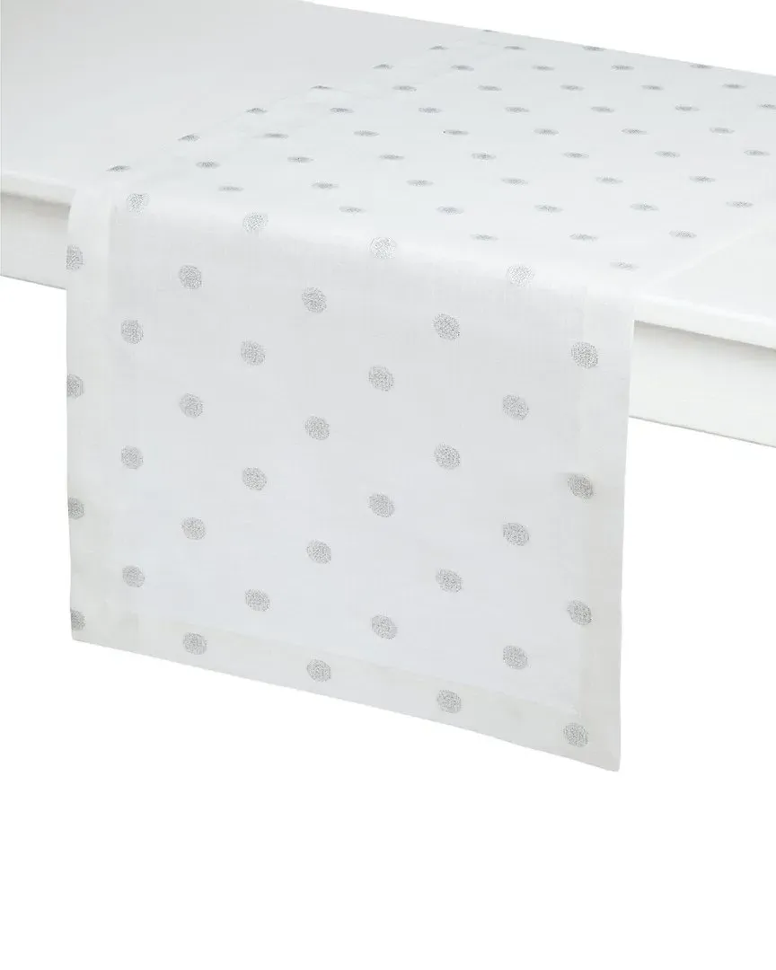 Vogue Table Runner - Silver, Linen