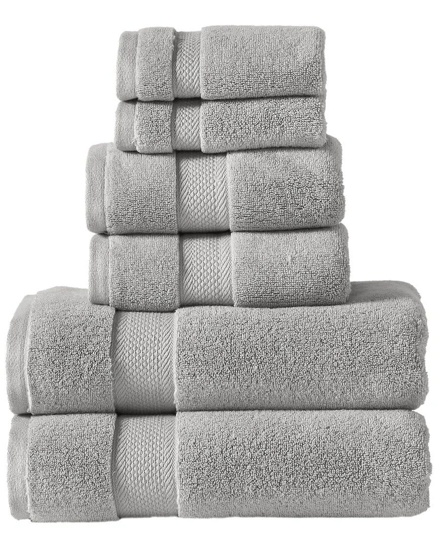 Luxury Quick-Dry 6pc Towel Set - Cloud, Cotton image