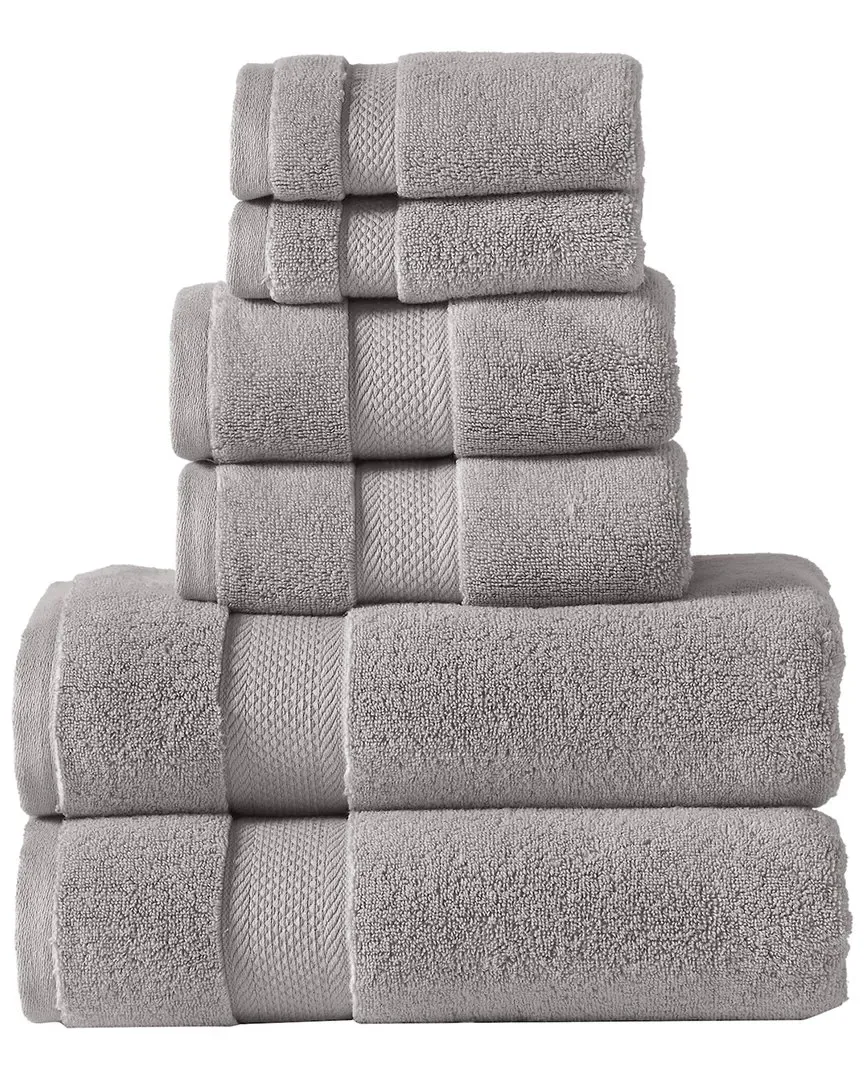 Luxury Quick-Dry 6pc Towel Set - Stone, Cotton