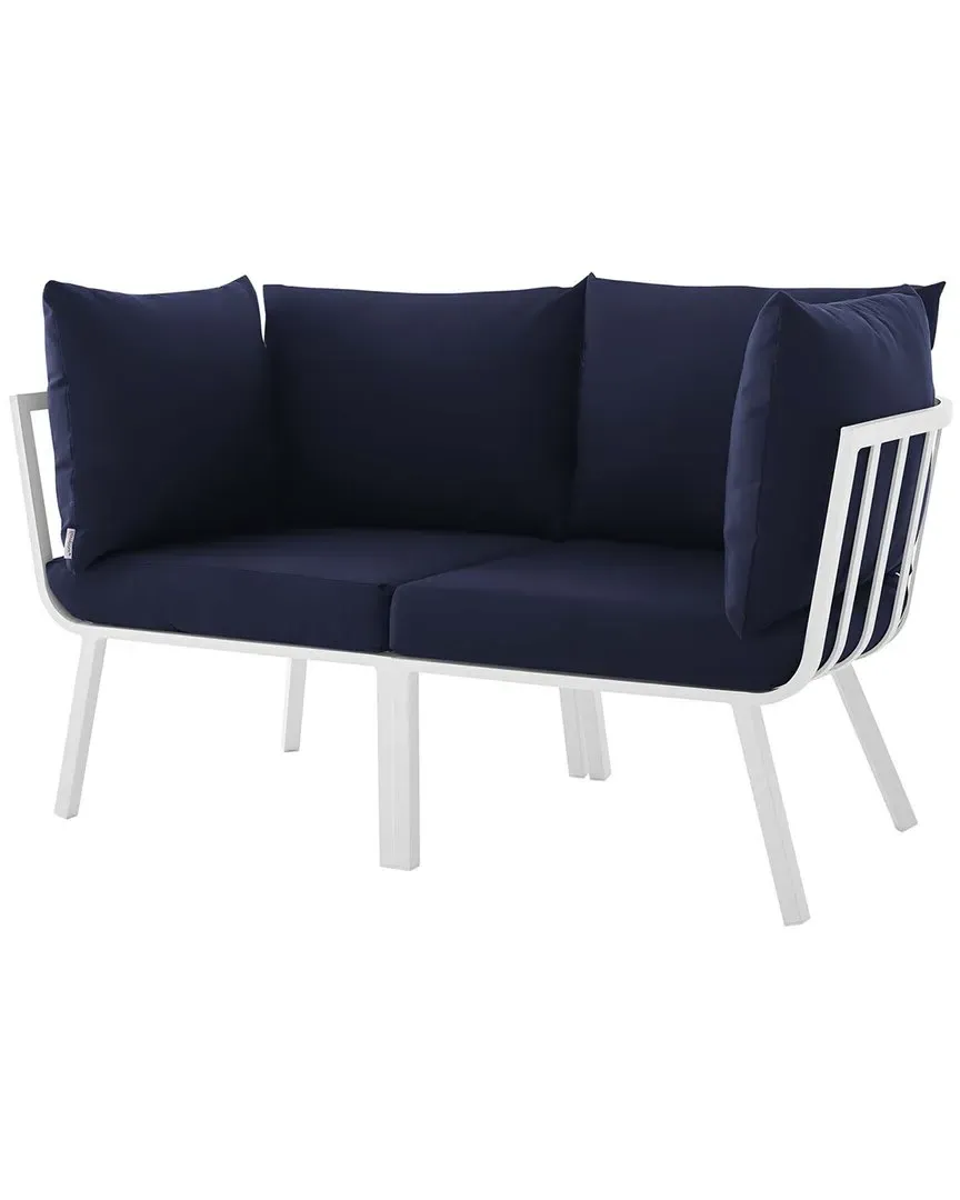 Riverside 2-Piece Sectional Sofa Set - Navy Grey, Aluminum image