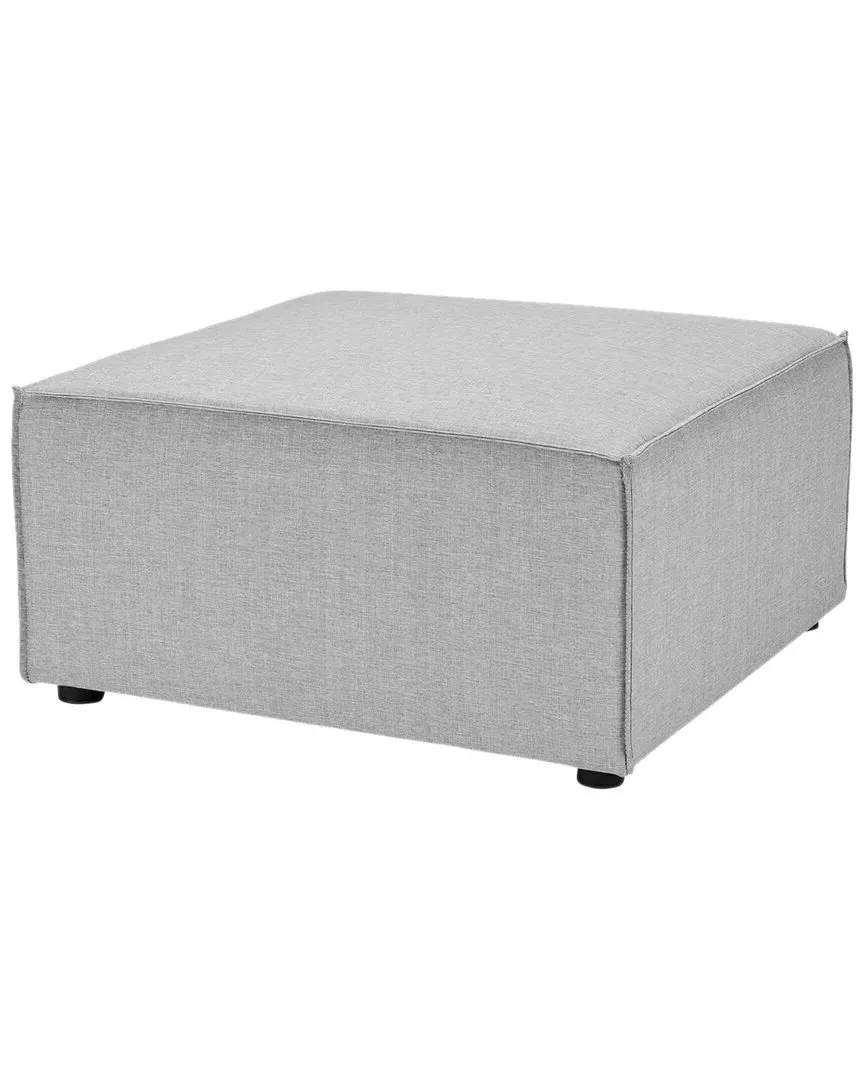 Saybrook Outdoor Sectional Sofa Ottoman - Grey, Sunbrella image