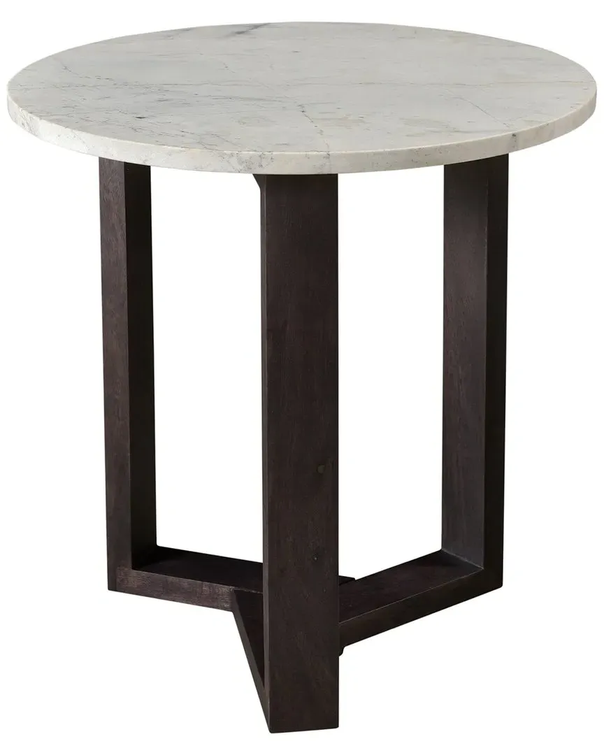 Jinxx Side Table - Charcoal, Marble image