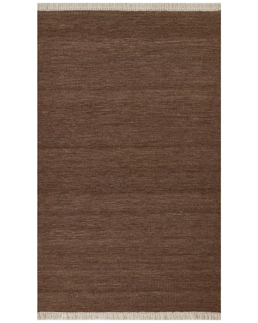Cove Hand Woven Indoor/Outdoor Rug - Brown, Recycled Plastic image