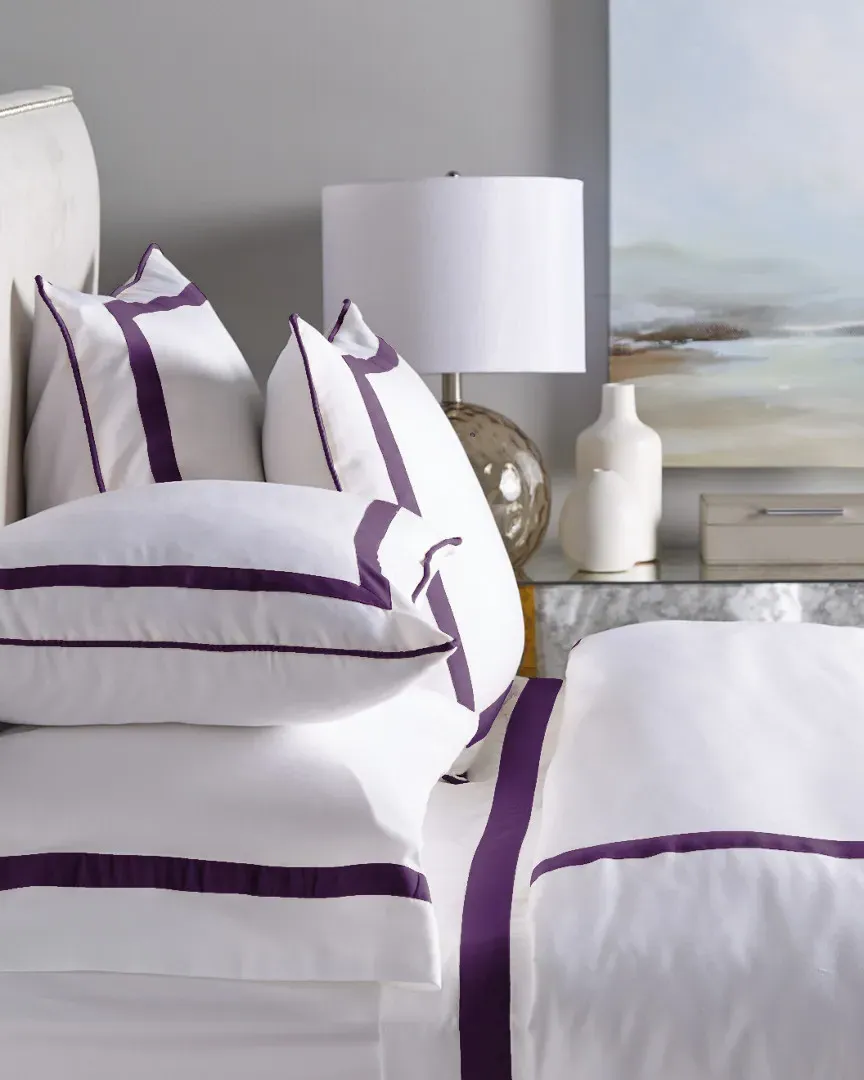 400TC Haute Hotel Duvet Cover - White, Egyptian Sateen