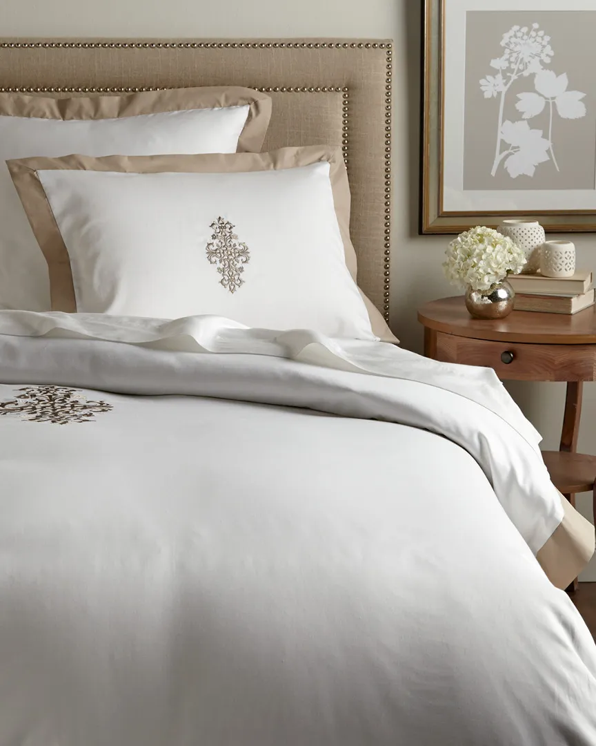 Liaison 400TC Duvet - White, Egyptian Cotton
