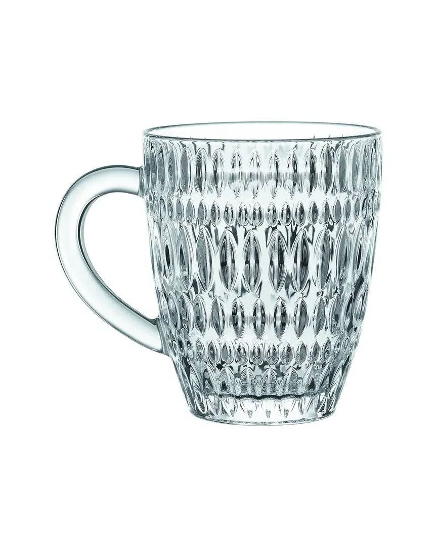 2pc Ethno Hot Beverage Mug Set - Clear Crystal image