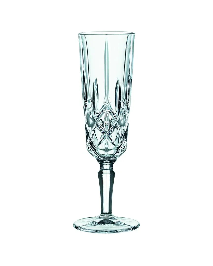 4pc Noblesse Champagne Glass Set - Clear, Crystal image