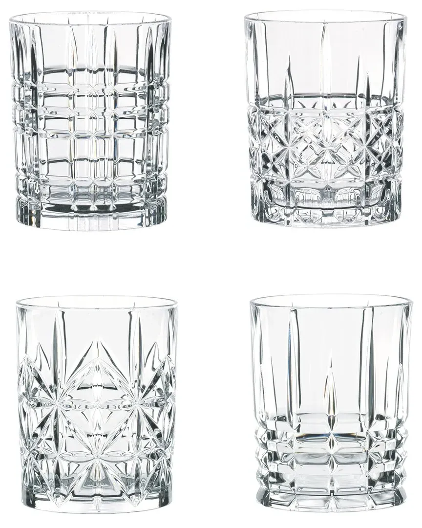 Highland Tumbler Set of 4 - Clear, Crystal image