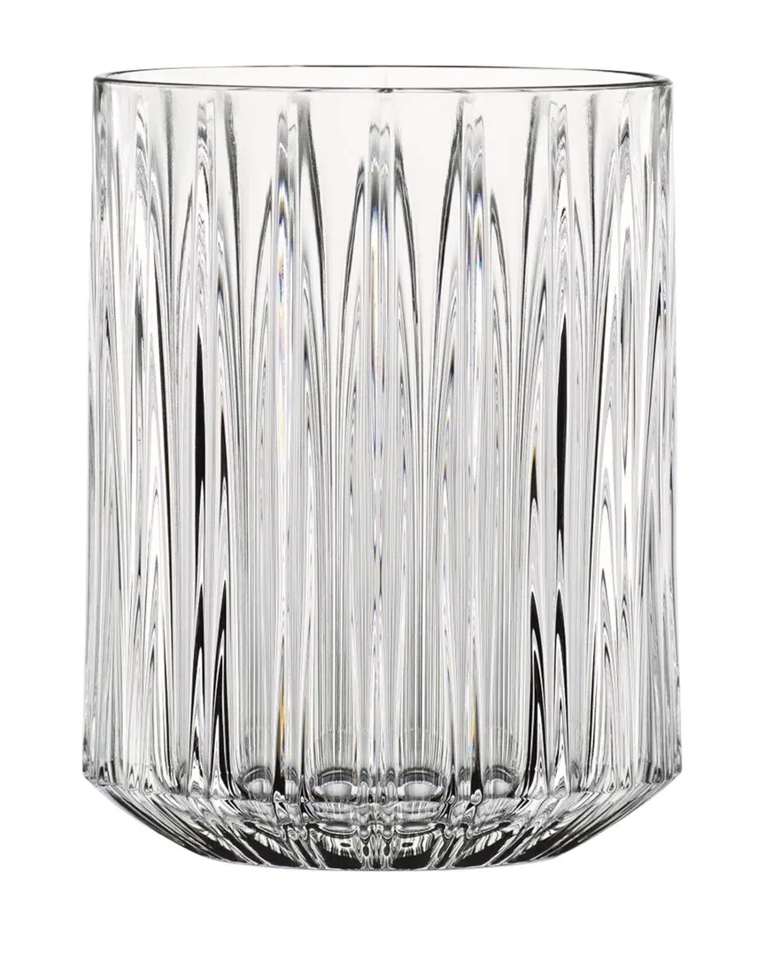Jules Longdrink Glass Set of 4 - Clear, Lead Free Crystal image