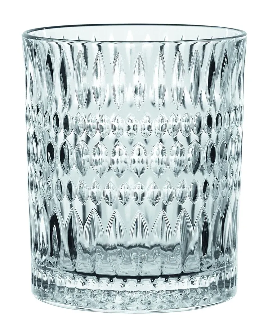Nachtmann 4pc Ethno Tumbler Set - Clear, Crystal image
