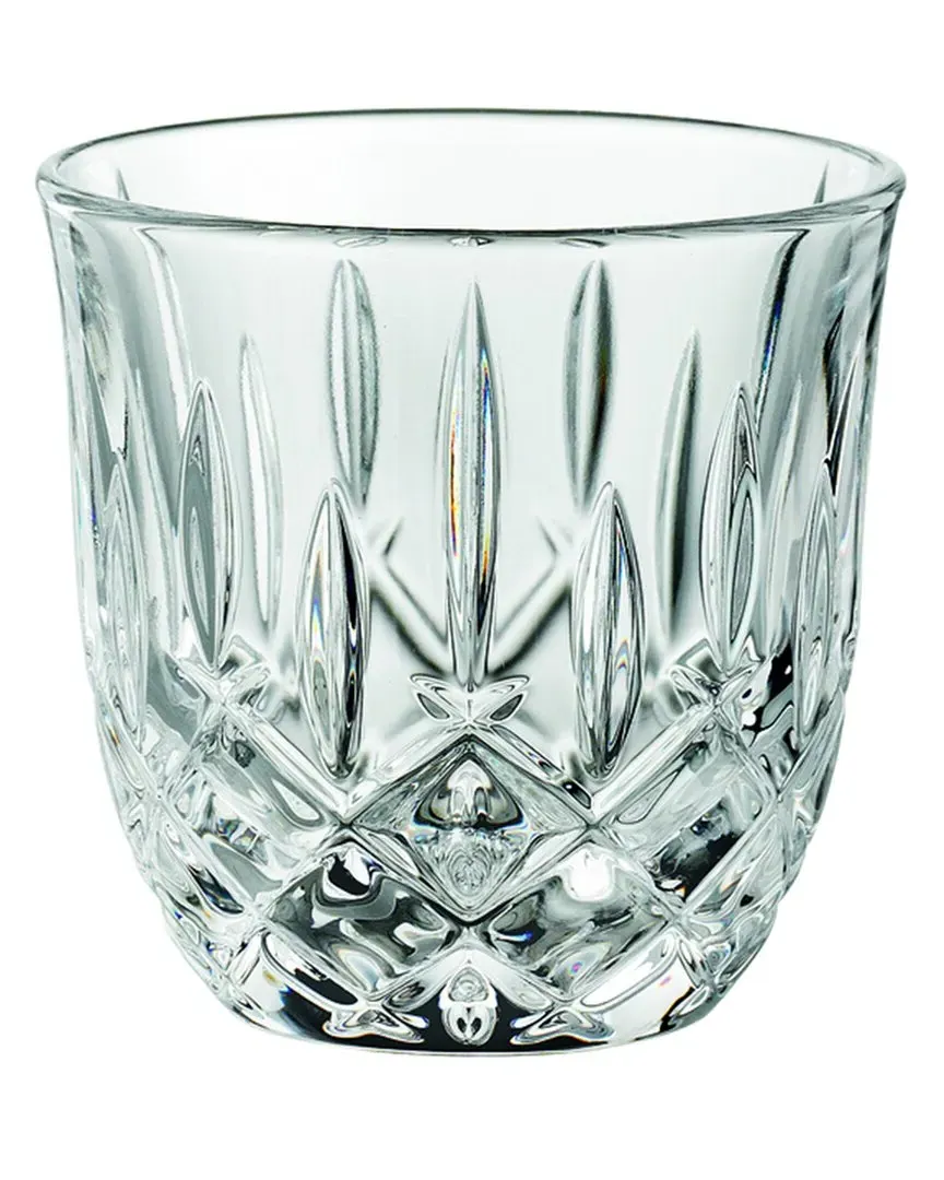 Noblesse 2pc Espresso Glass Set - Clear Crystal