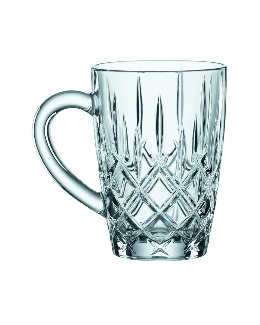 Noblesse 2pc Hot Beverage Mug Set - Clear Crystal image