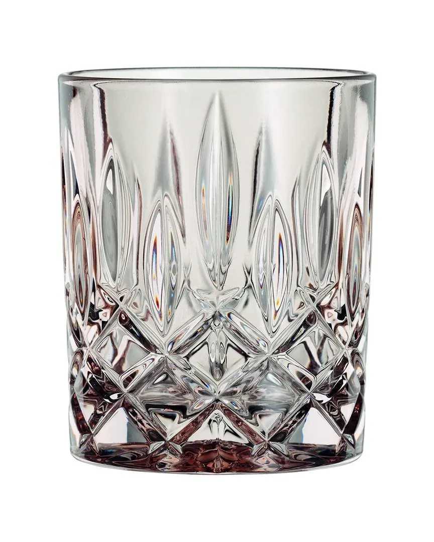 Noblesse 2pc Whisky Tumbler Set - Brown, Crystal image