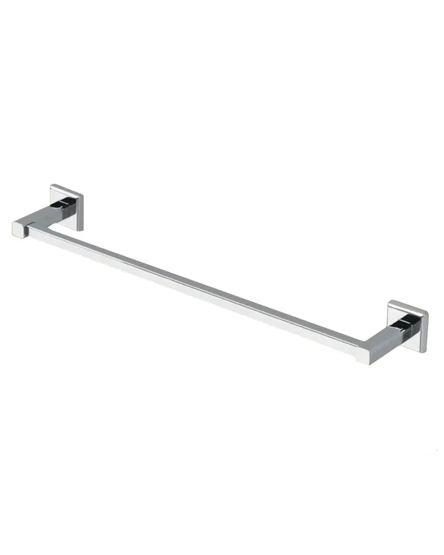 18in Towel Bar - Polished Chrome, Brass