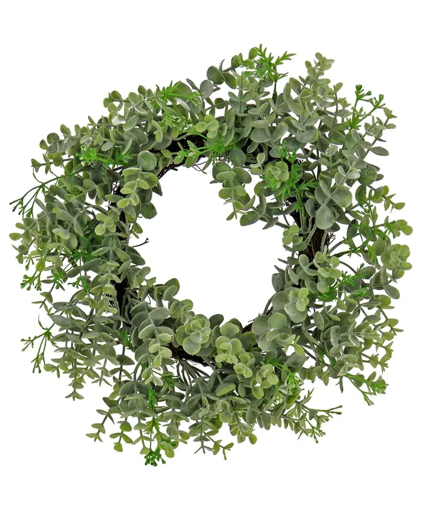 14In Spring Eucalyptus Table Wreath - Green image