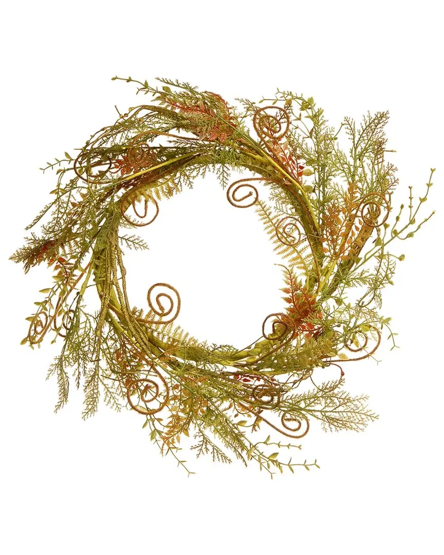 22In Fern Wreath - Green