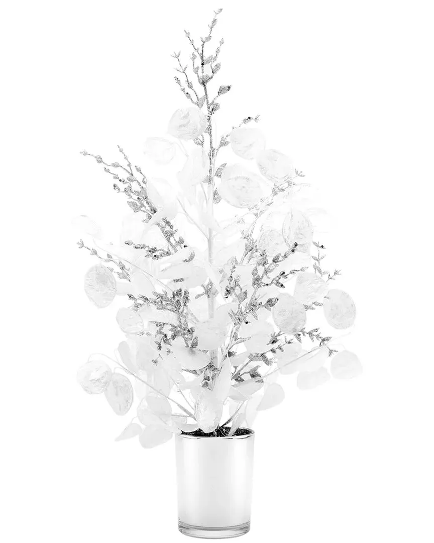 26in Tabletop Christmas Tree - White Frost image