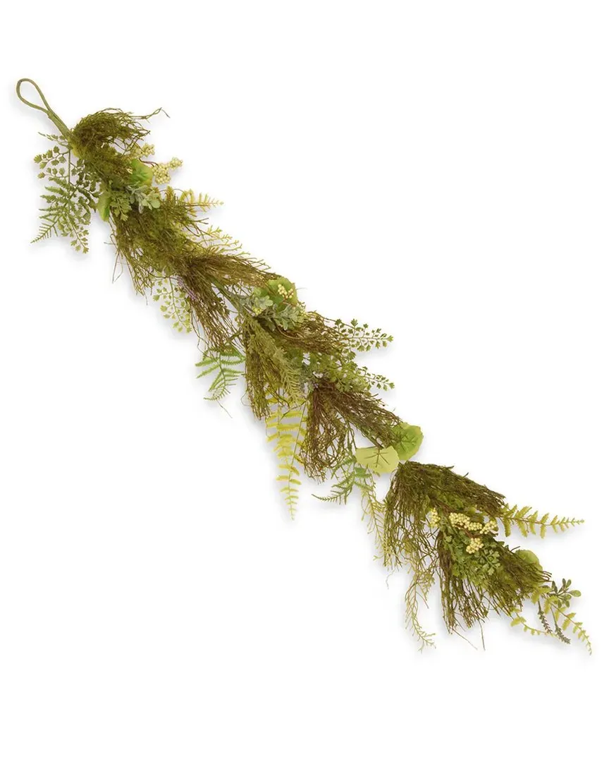 45In Fern And Lavender Garland - Green image