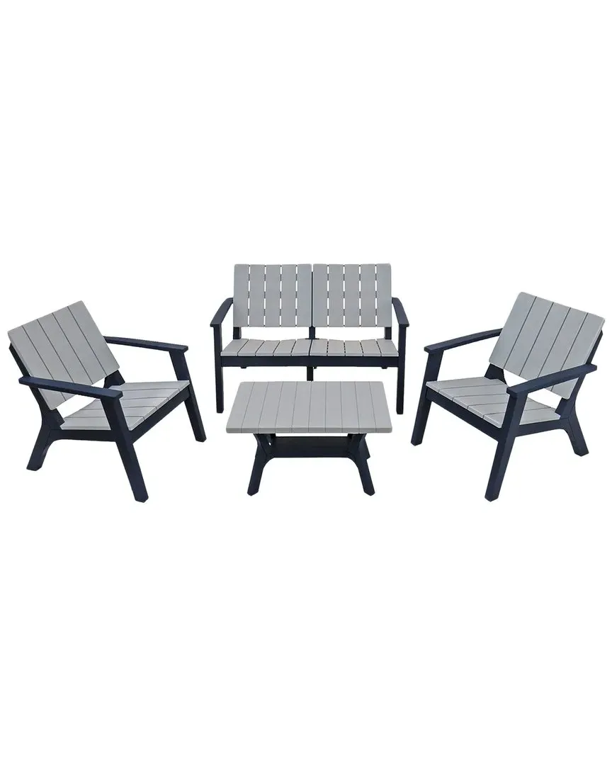Berkley 4-Piece Conversation Set - Multi, Polypropylene