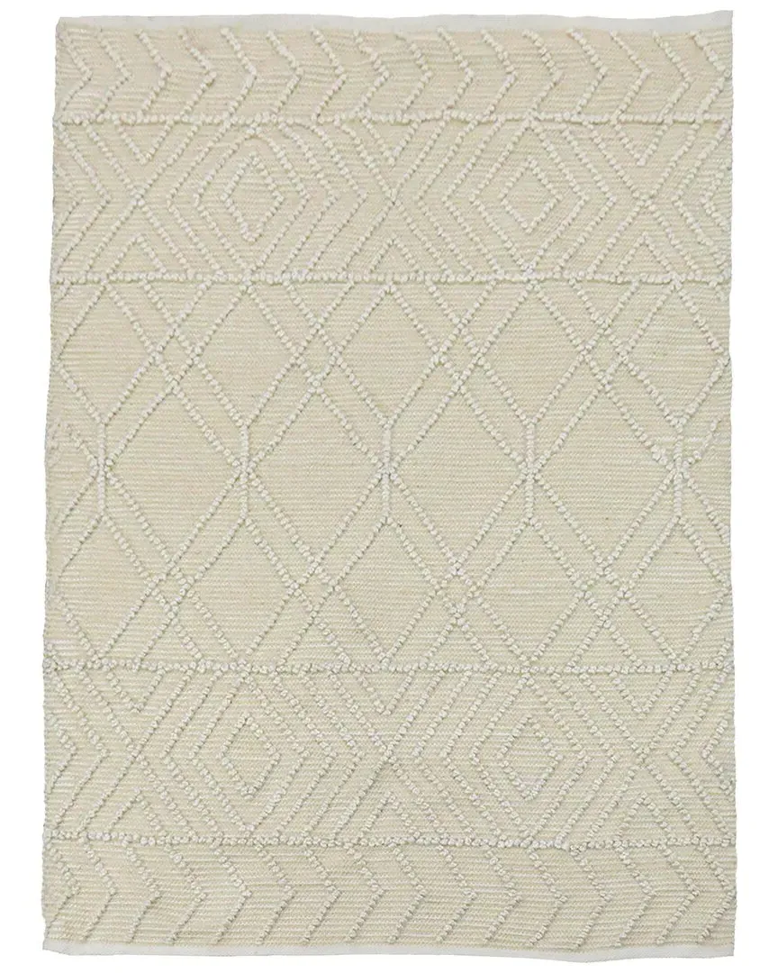 Hand Woven Outdoor Rug - Beige, Polyester image