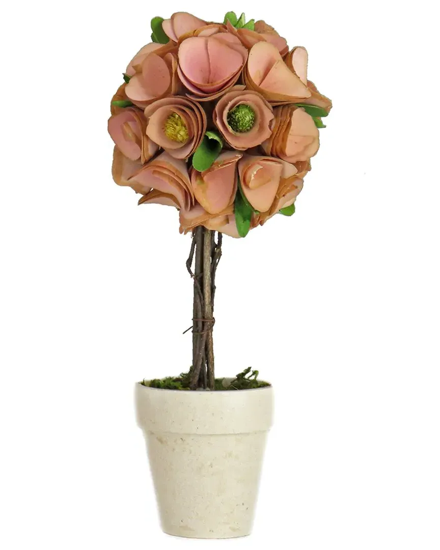 National Tree Company 12In Spring Topiary - Pink image