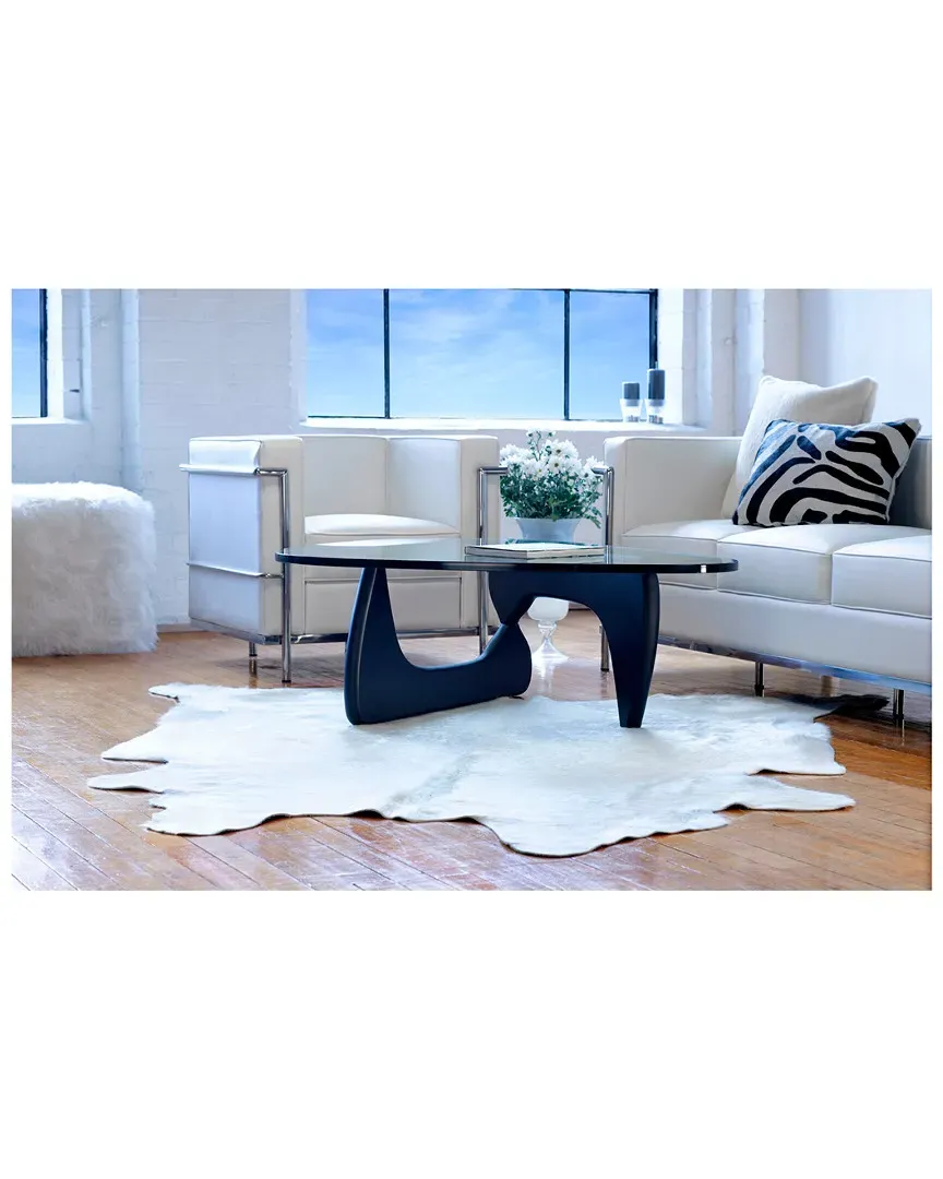 Geneva Handmade Cowhide Rug - Off-White image