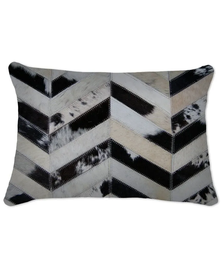 Torino Chevron Pillow - Cowhide