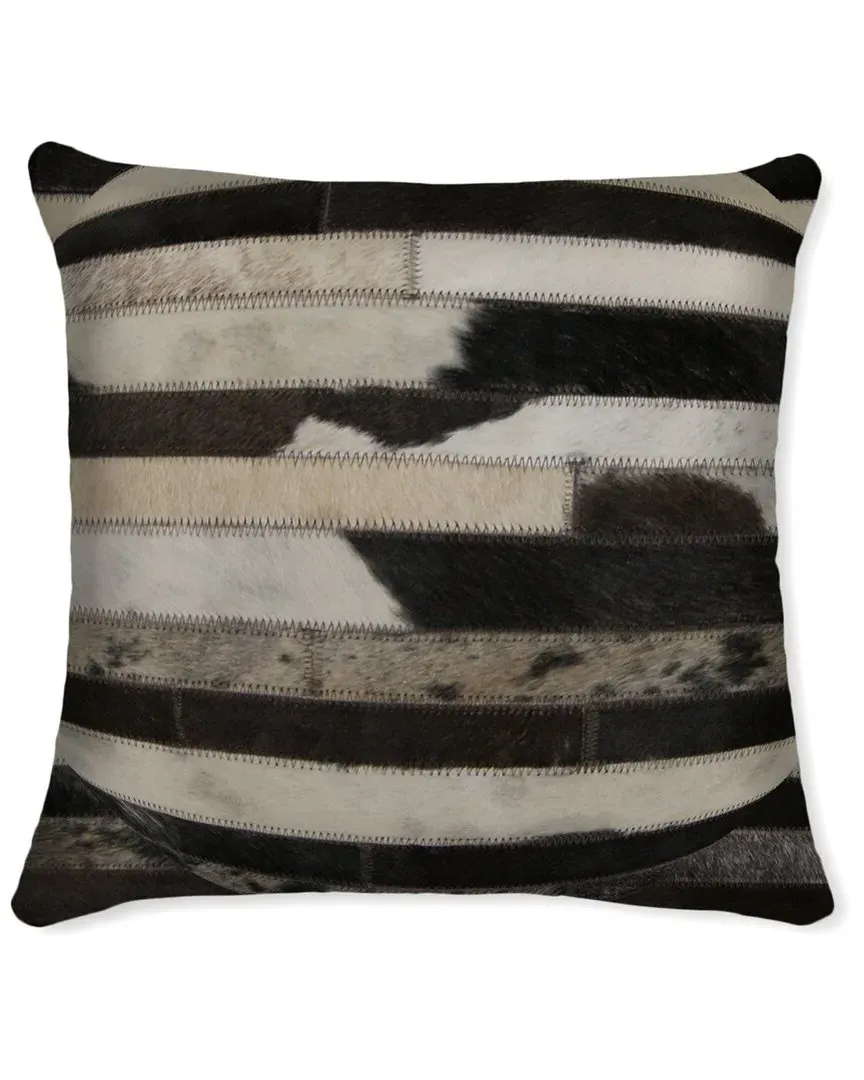 Torino Madrid Pillow - Tricolor, Cowhide