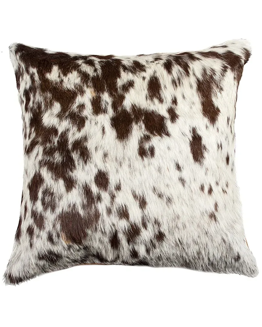 Torino S & P Cowhide Pillow - Brown, Cowhide