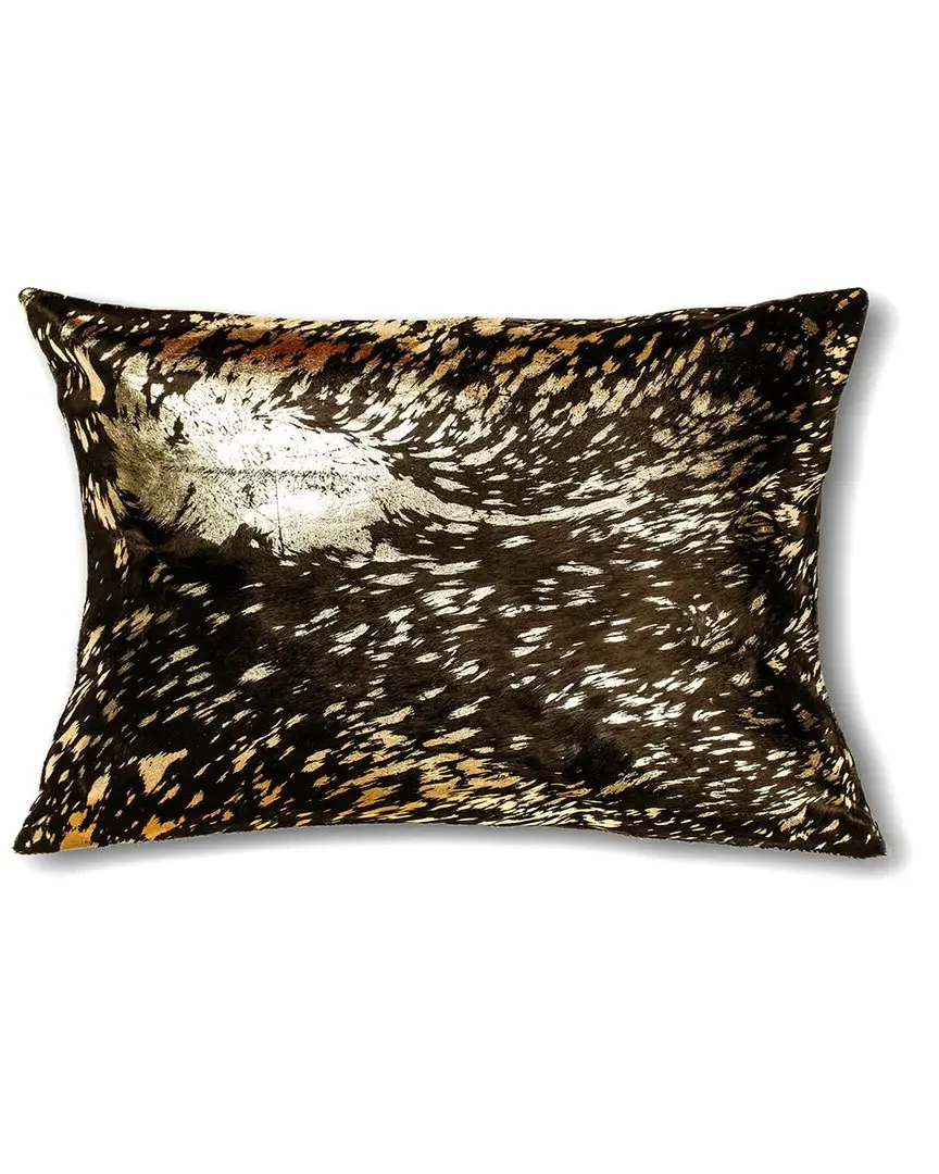 Torino Scotland Cowhide Pillow - Brown