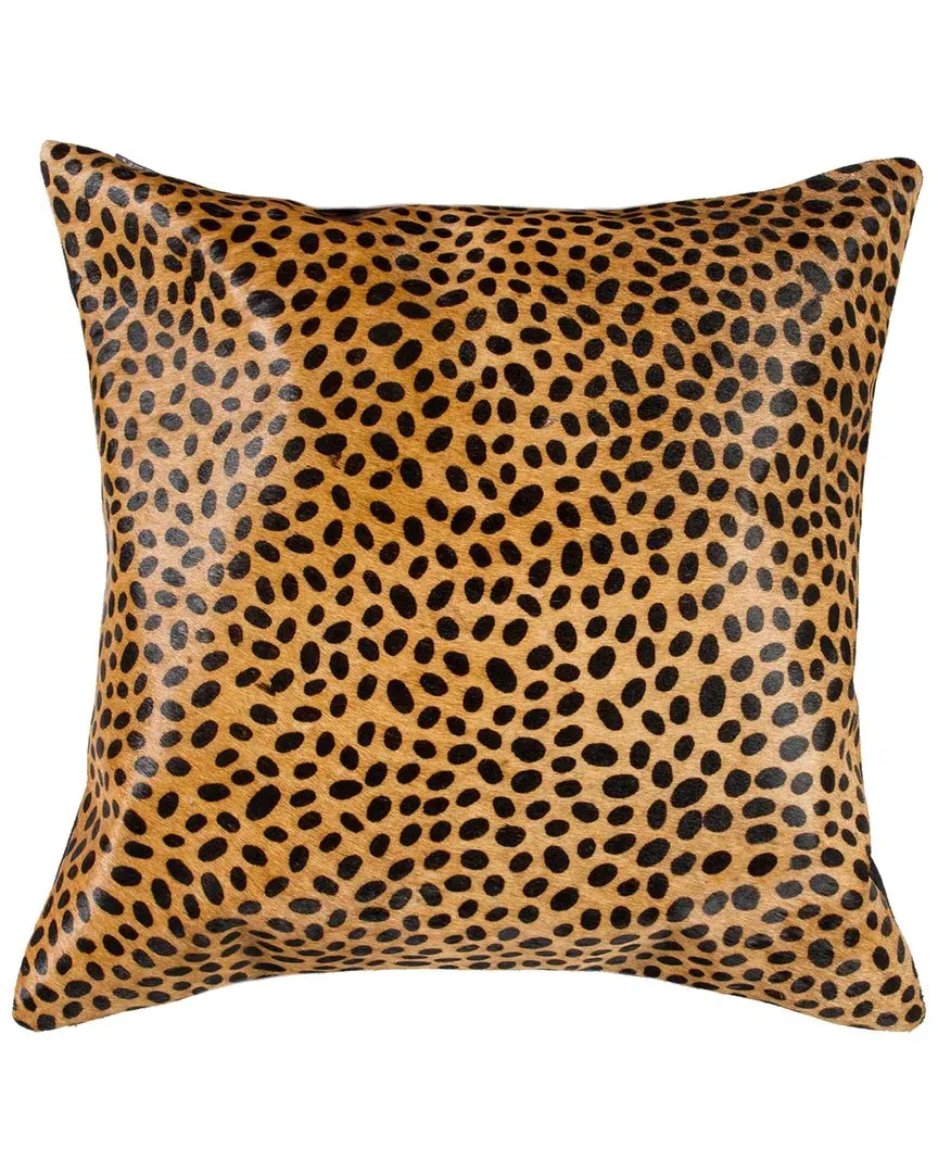 Torino Togo Cowhide Pillow - Cheetah
