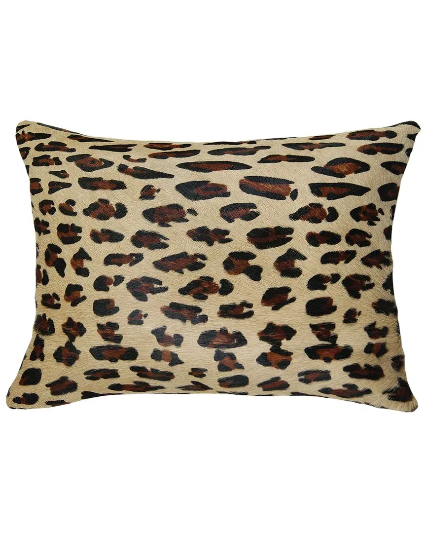 Torino Togo Cowhide Pillow - Leopard