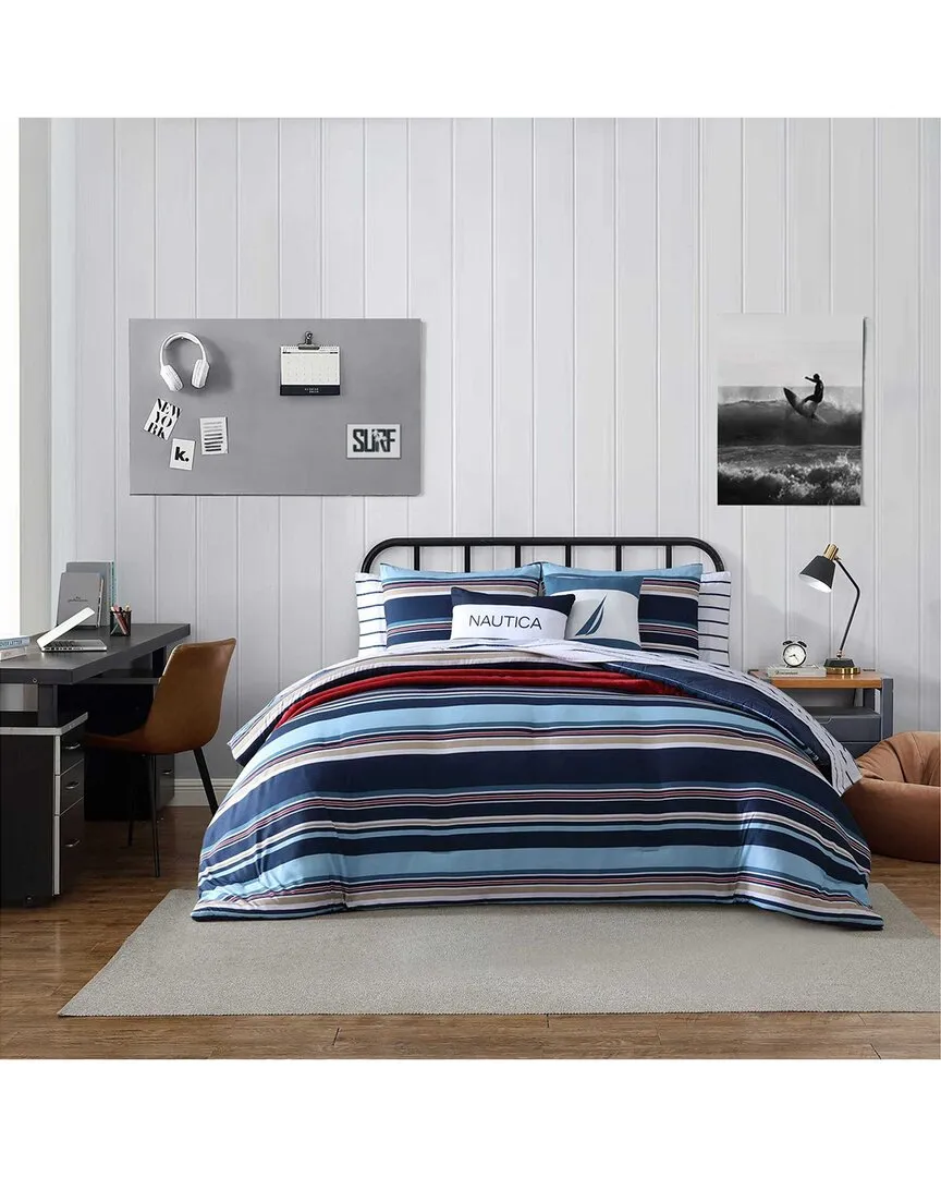 Colton Lightweight Comforter Bedding Set - Captain's Blue image