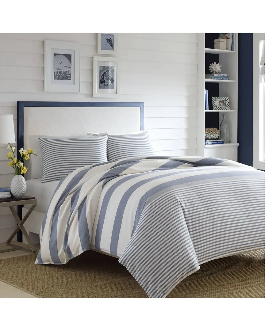 Fairwater 3-Piece Comforter Set - Medium Blue, Cotton image