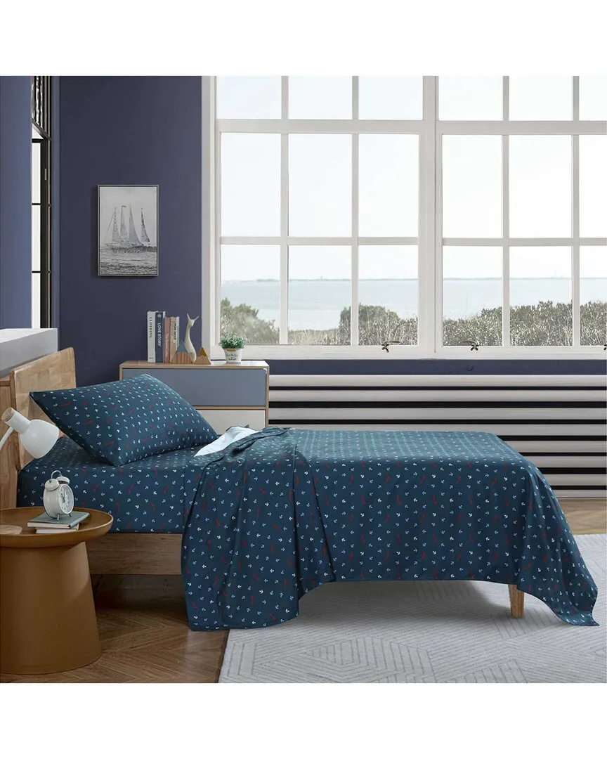 Jonesy Sheet Set - Blue, Polyester