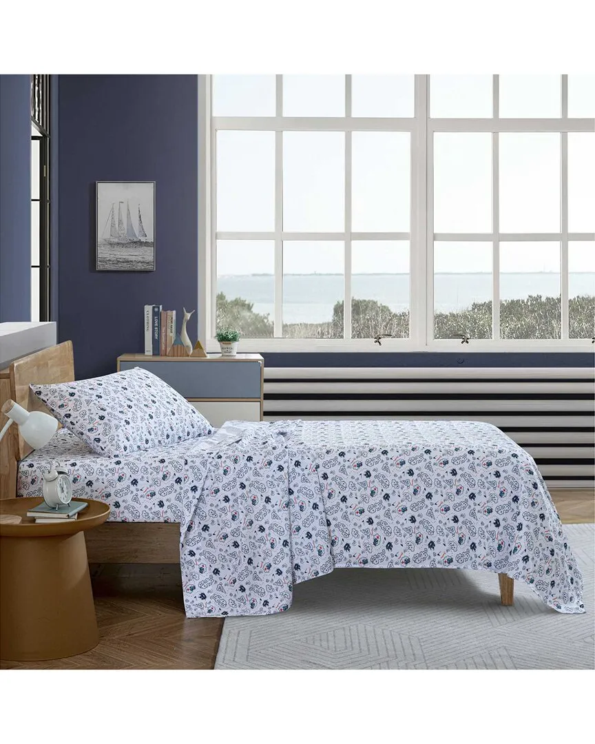 Maxon Map Lightweight Sheet Set - Navy, Polyester