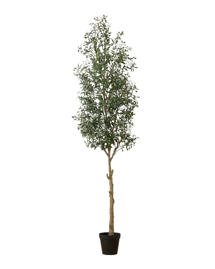 10ft Artificial Olive Tree - Green