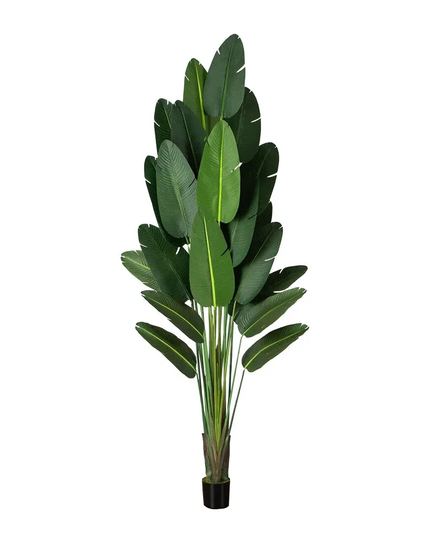 11ft Artificial Travelers Palm Tree - Green