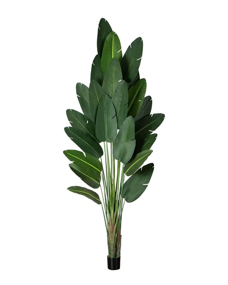 12ft Artificial Travelers Palm Tree - Green